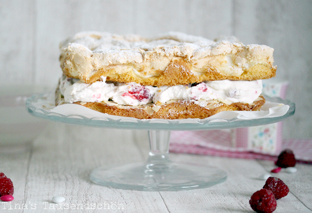 Himbeer-Baiser-Torte - Tinastausendschön