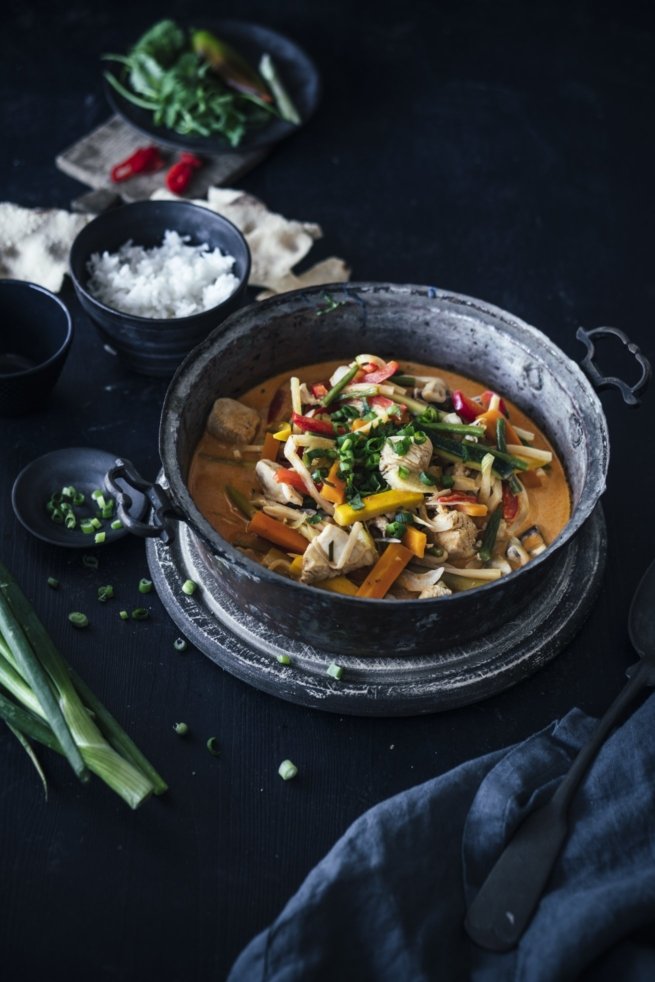 Red Thai Chicken Curry