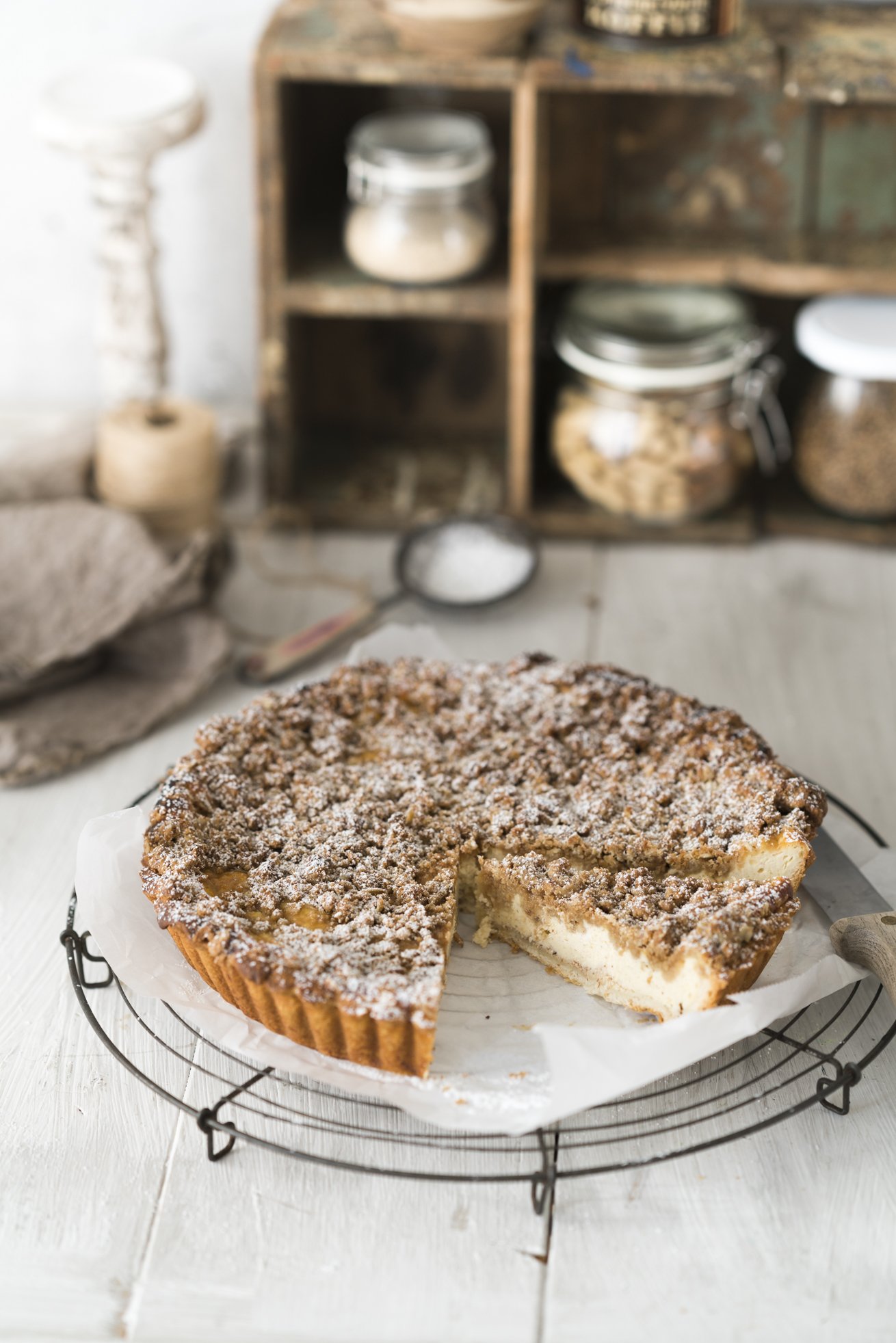 Einfach gut! Bauern Rahmkuchen mit Streuseln! | Tinastausendschön