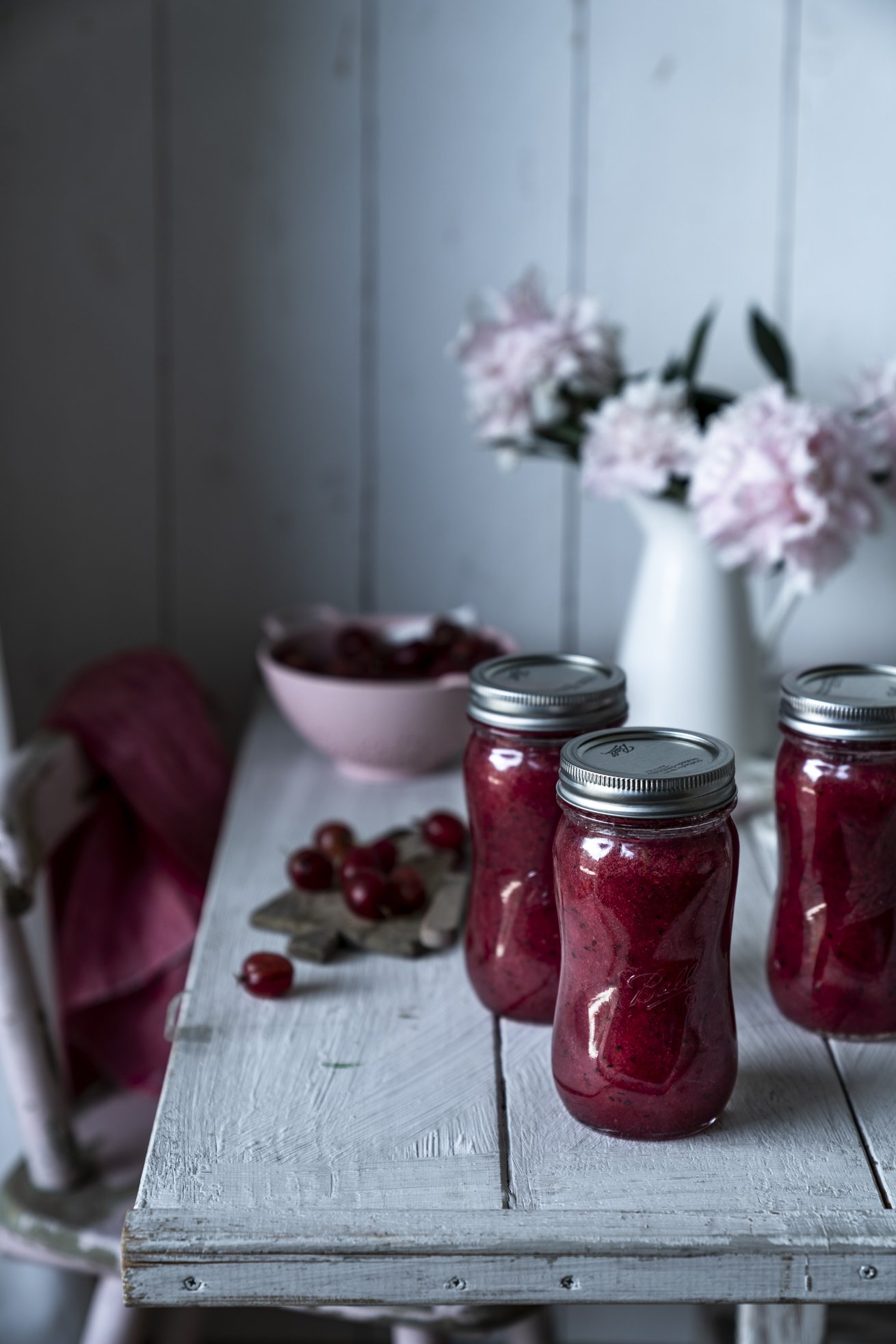 Ab ins Glas! Stachelbeer-Grenadine-Marmelade - Tinastausendschön