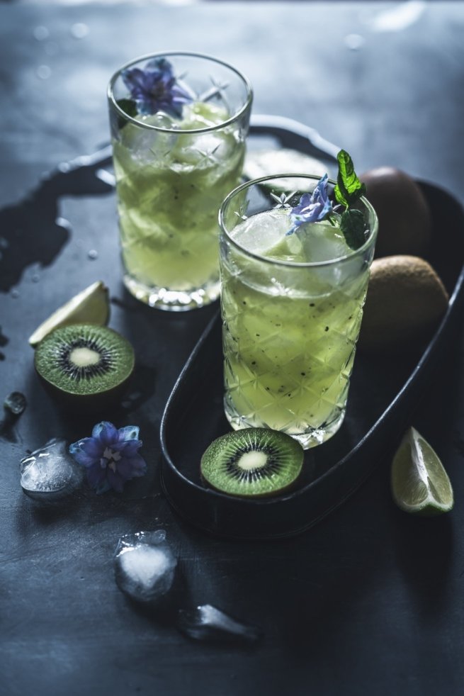 Kiwi Gin Fizz