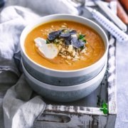 Möhrensuppe mit Trüffel