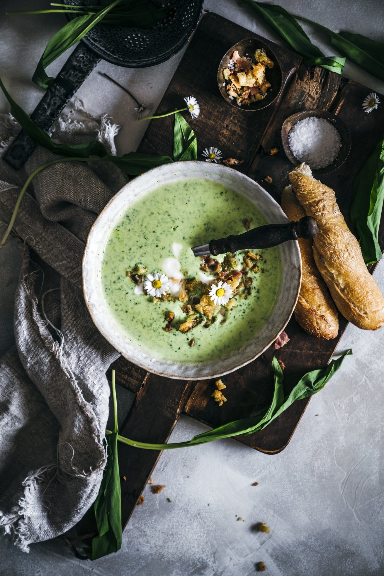 Bärlauch Creme Suppe