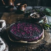 Holunderbeeren Cheesecake