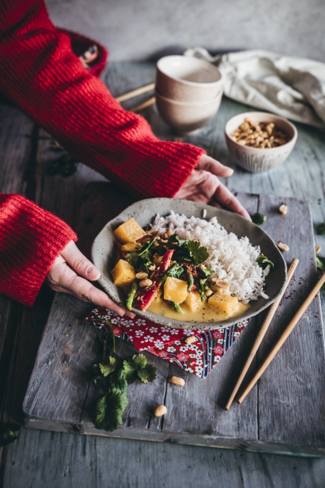 Thai Steckrüben Curry