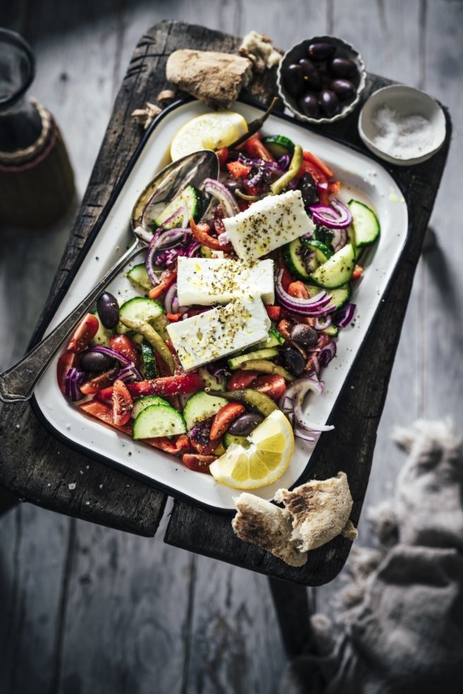 Traditioneller griechischer Bauernsalat