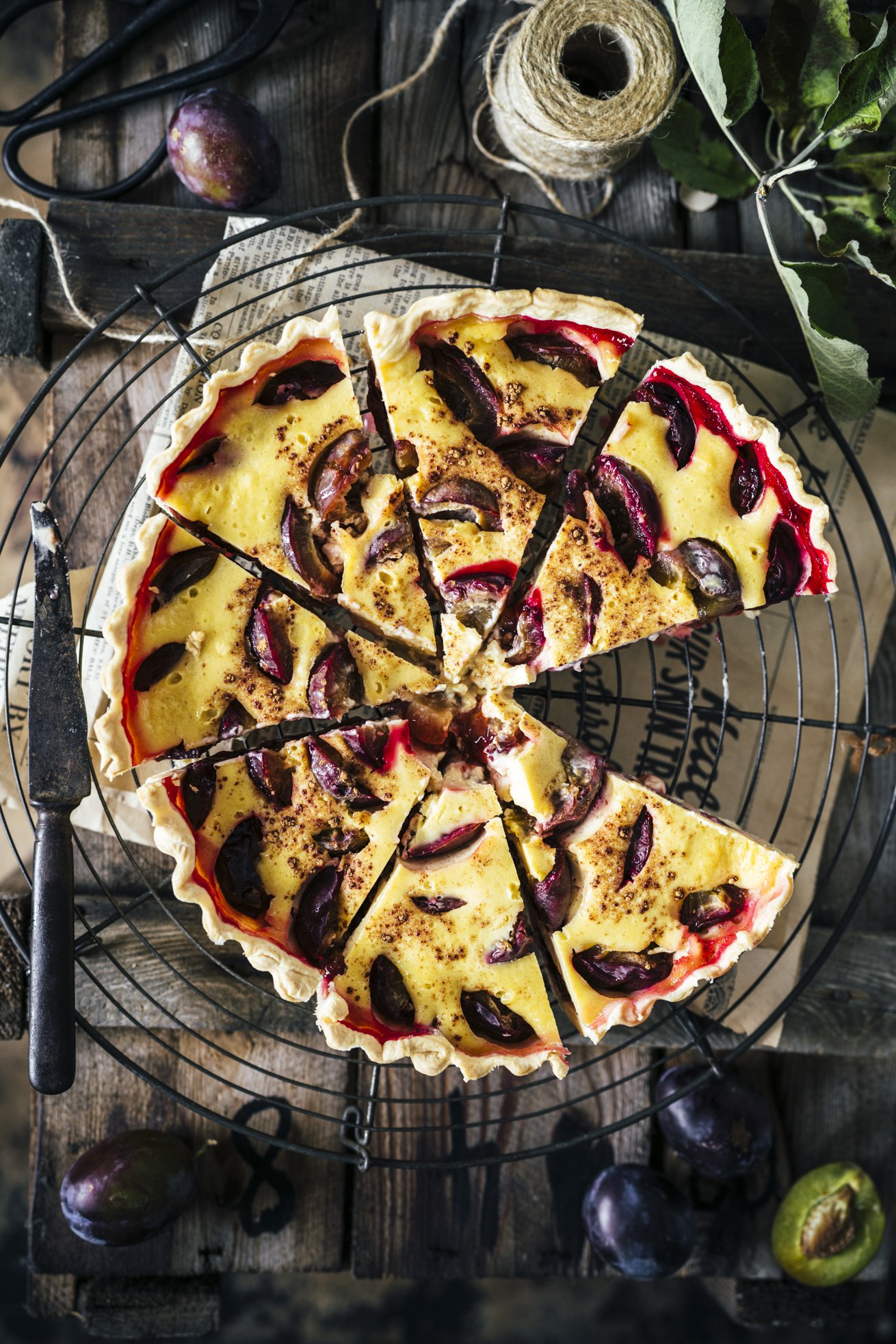 Zwetschgenkuchen Klassiker mit Rahmguss und Zimt. Einfach lecker!