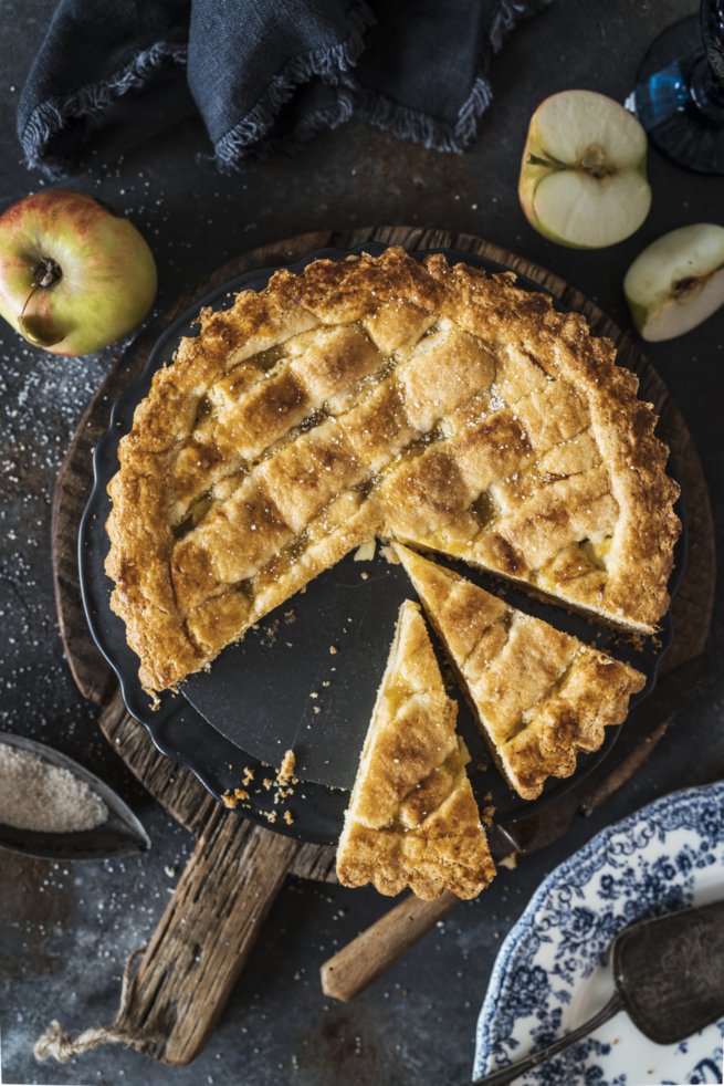 Gedeckter Apfelkuchen nach Omas Rezept