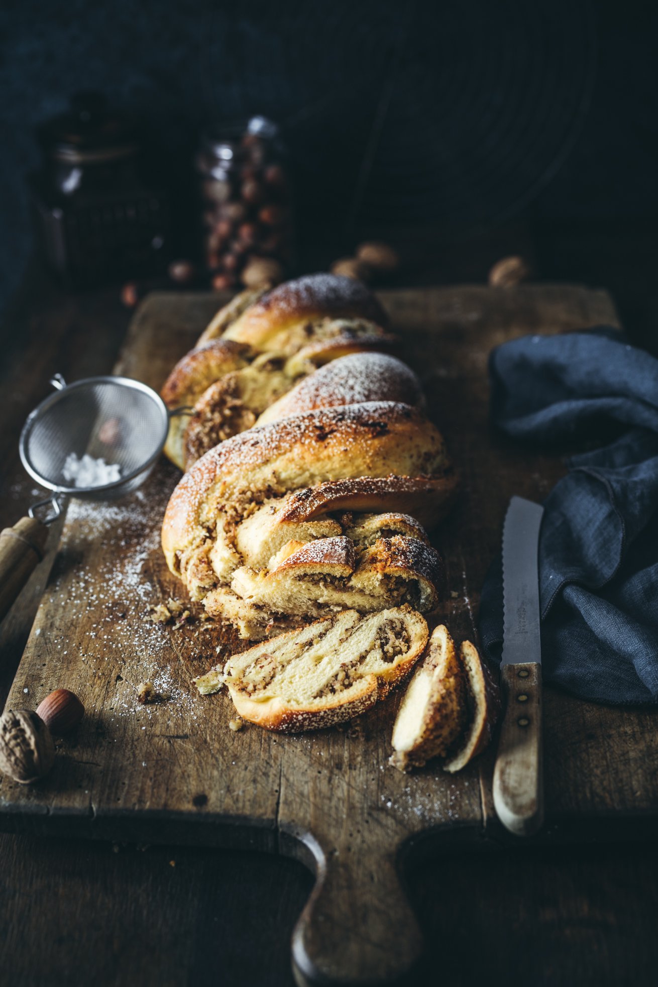 Der beste gefüllte Nusszopf - nach Omas Originalrezept