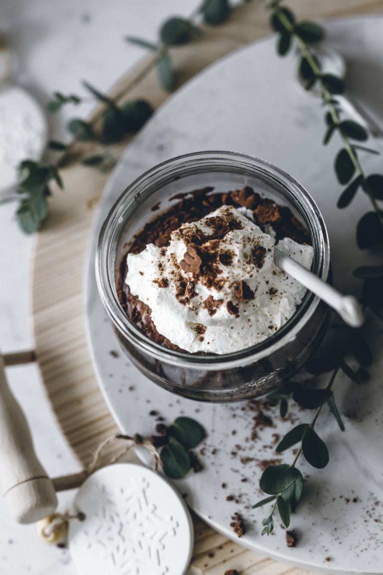 Schoko Cheesecake im Glas unser liebstes Dessert für