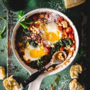 Low Carb Shakshuka mit Bohnen