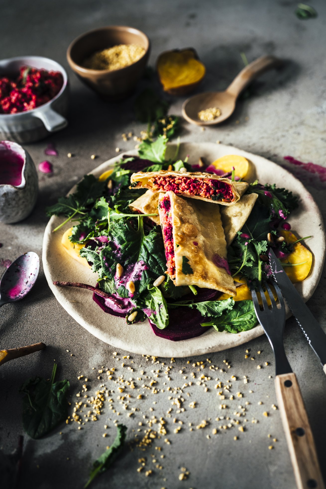 Tolle vegetarische Maultaschen mit Süßlupinen | Tinastausendschön