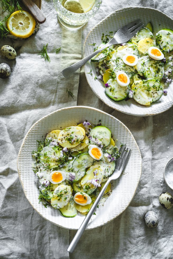 Rezept für nordischen Kartoffelsalat