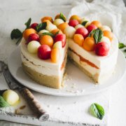 Melonen Torte No Bake