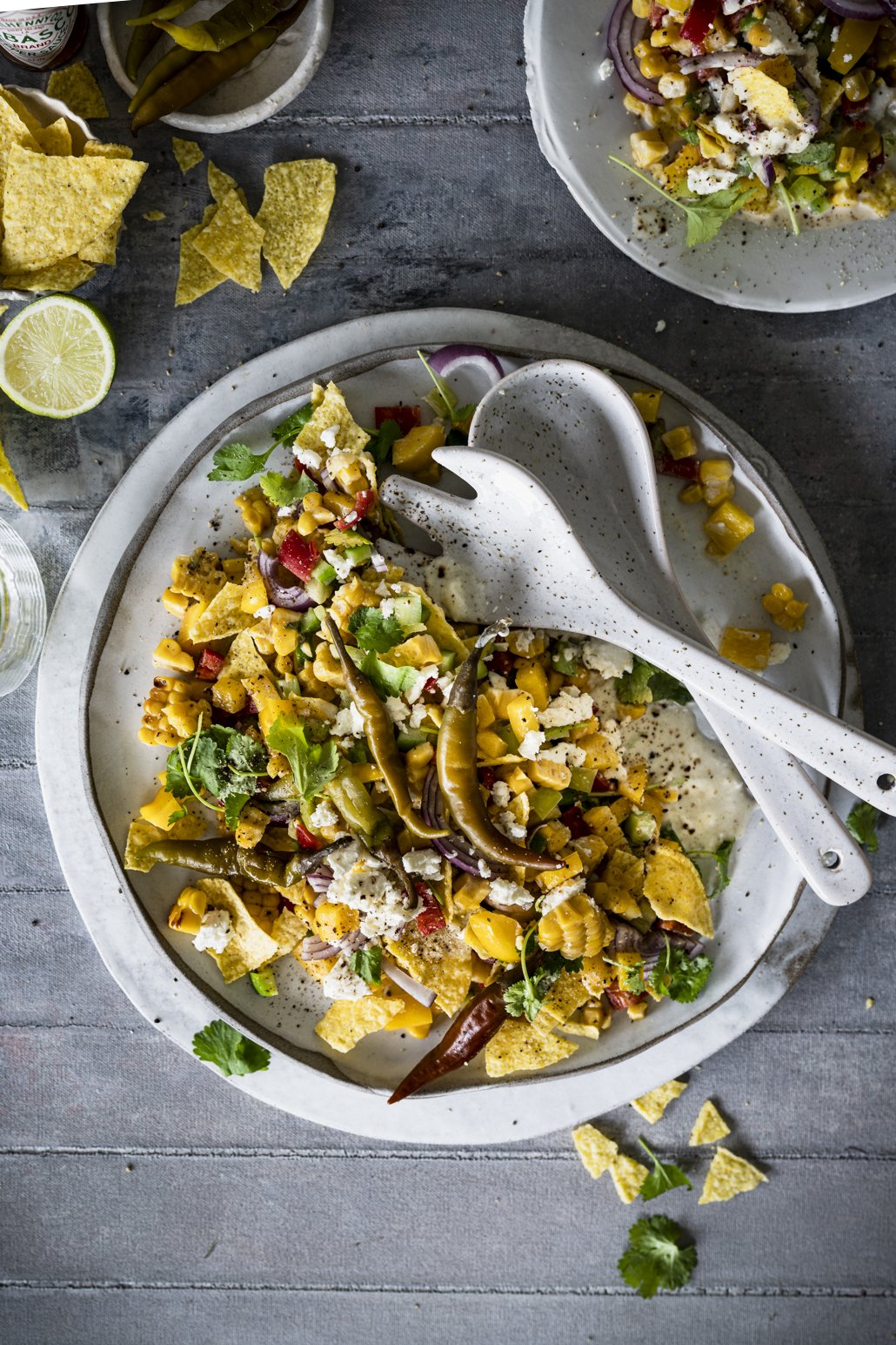 Knuspriger Mexikanischer Salat