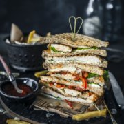 Grilled Chicken Club Sandwich