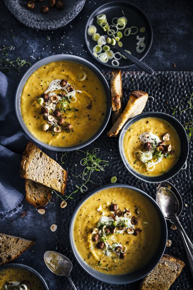 Karotten Suppe mit Lauch Rezept - mega cremig