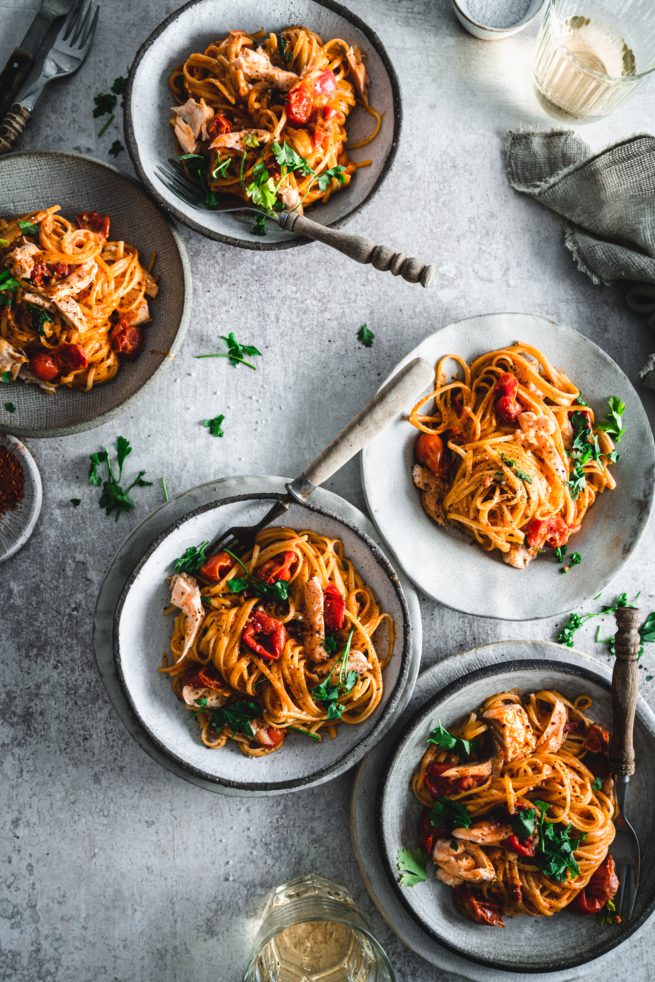 Tagliatelle al Salmone