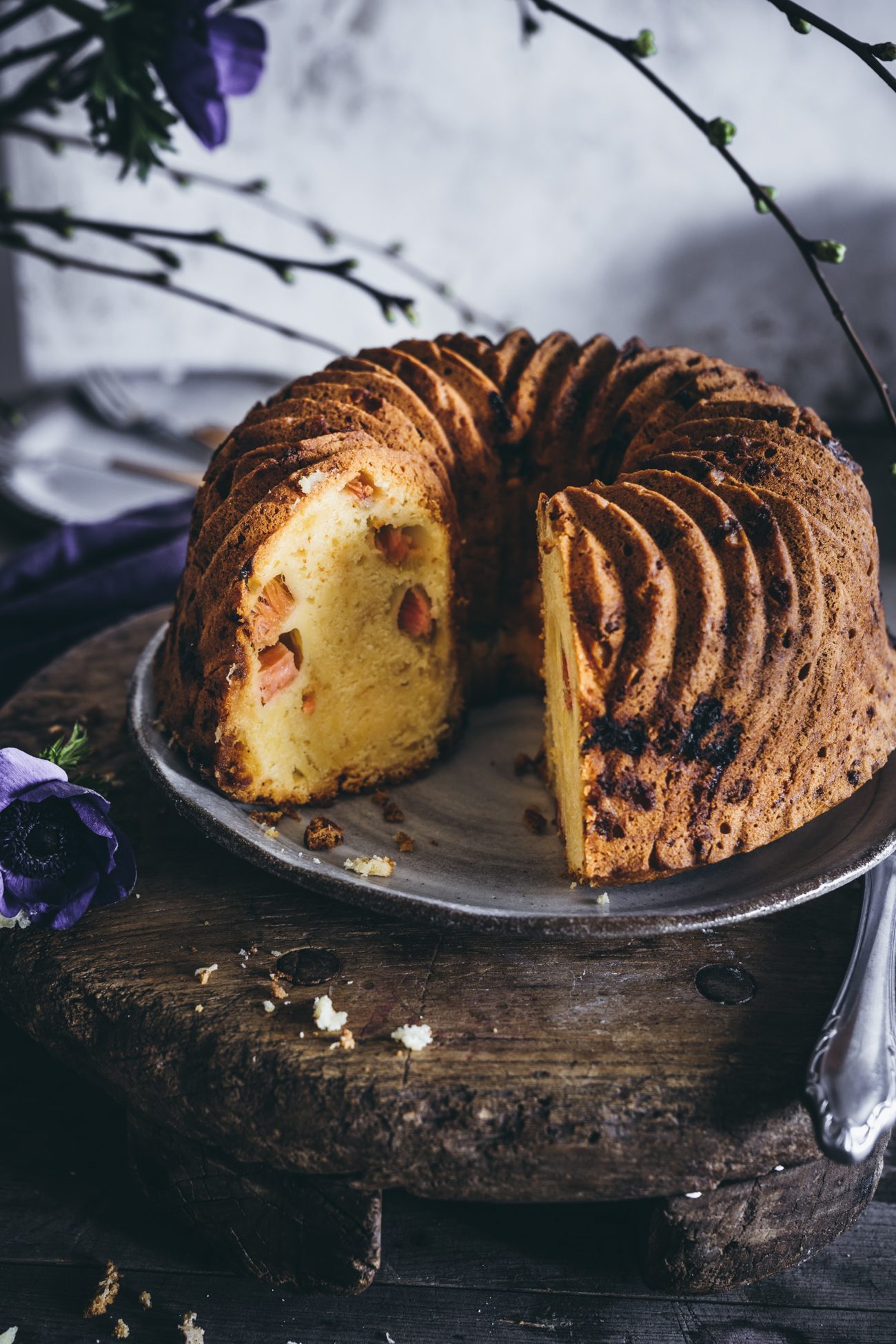 Rhabarber Rezept mit Schokolade