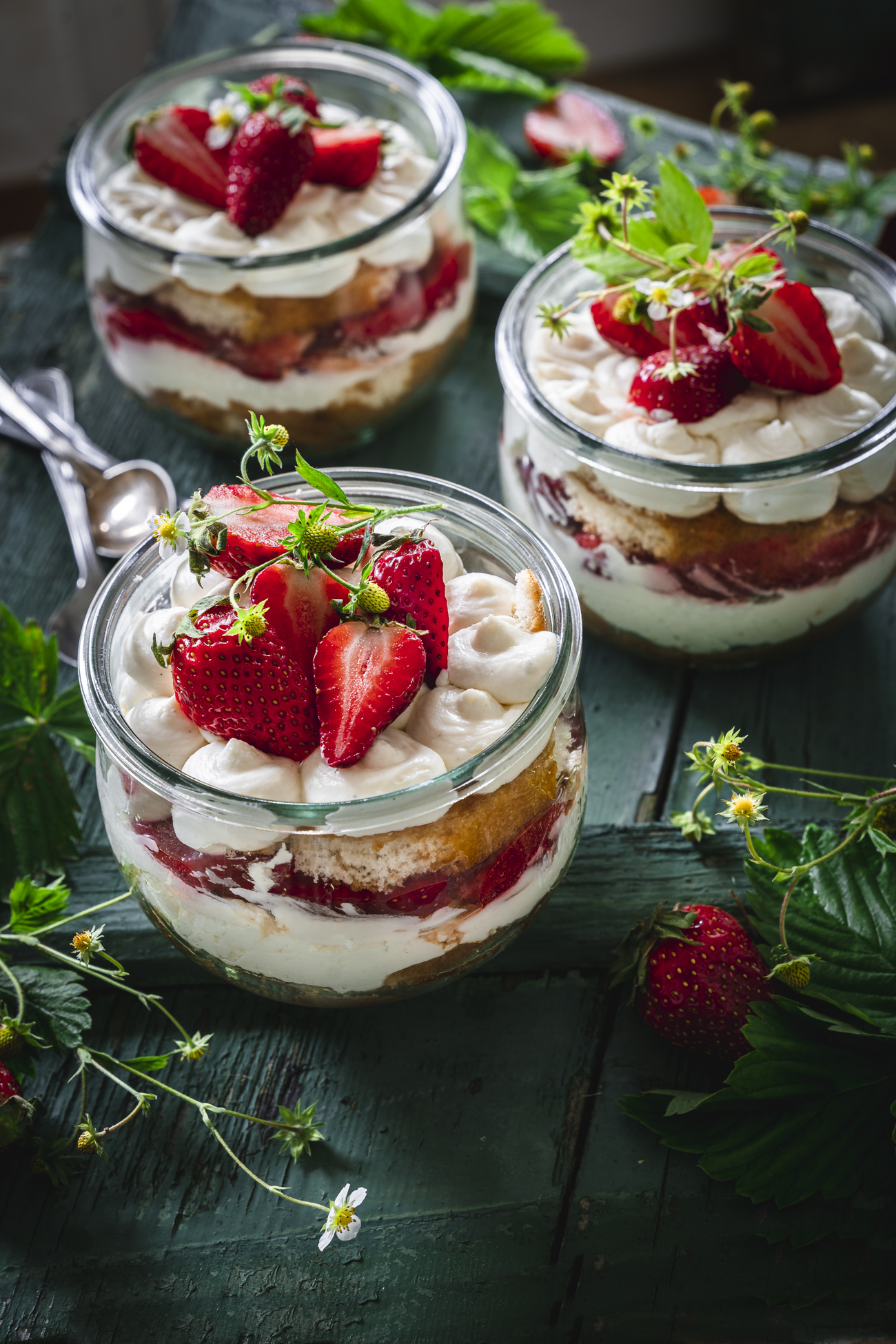 Unser liebstes Erdbeer Tiramisu im Glas