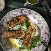 Zucchini vom Grill mit cremig-würzigen Tzatziki