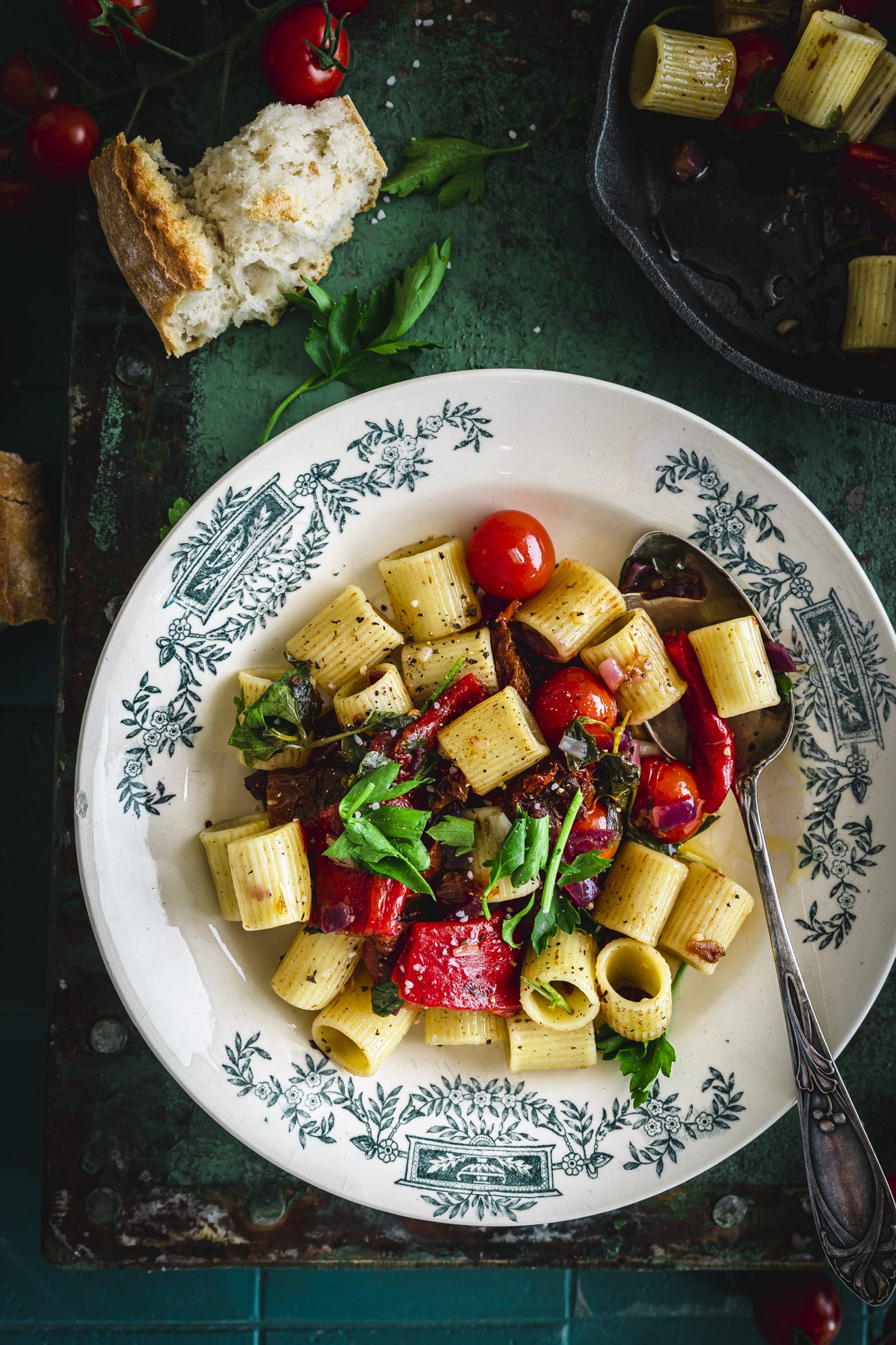 Pasta Rigatoni Peperonata