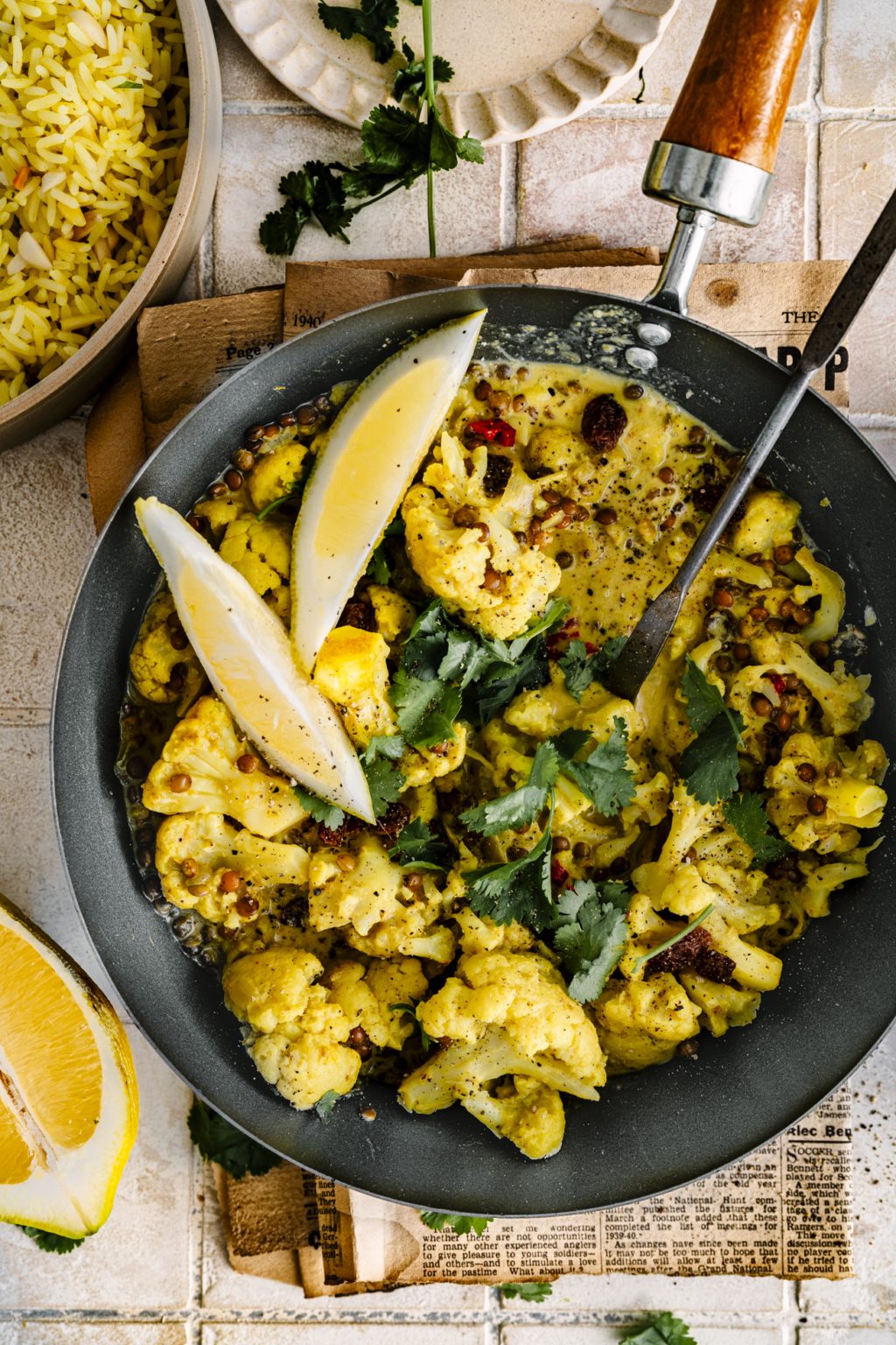 Das beste vegane Blumenkohl Korma - ein Rezept aus der indischen Aromaküche