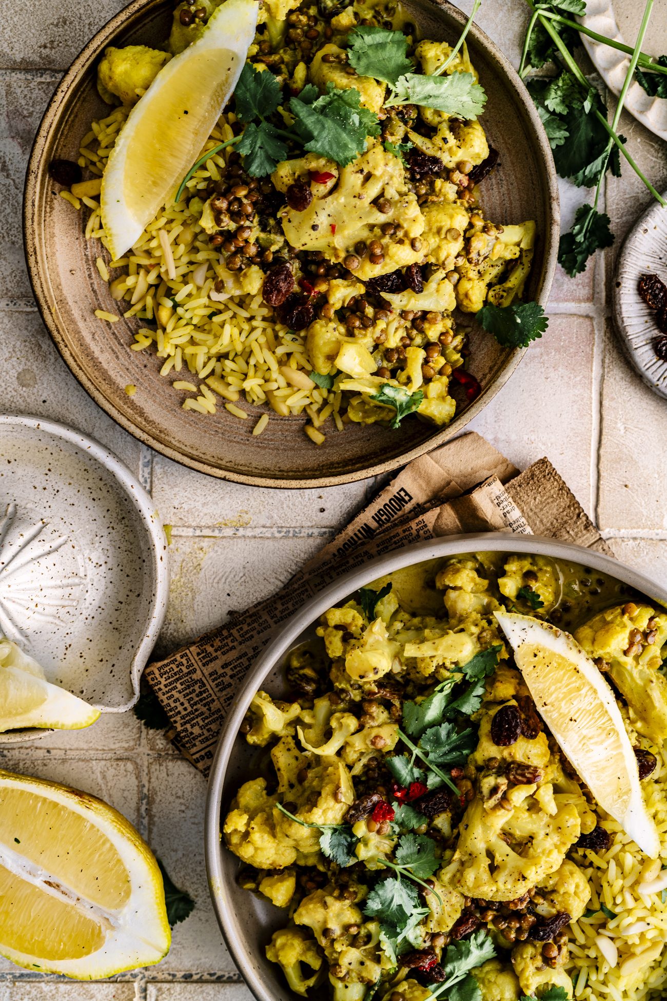 Veganes Blumenkohl Korma