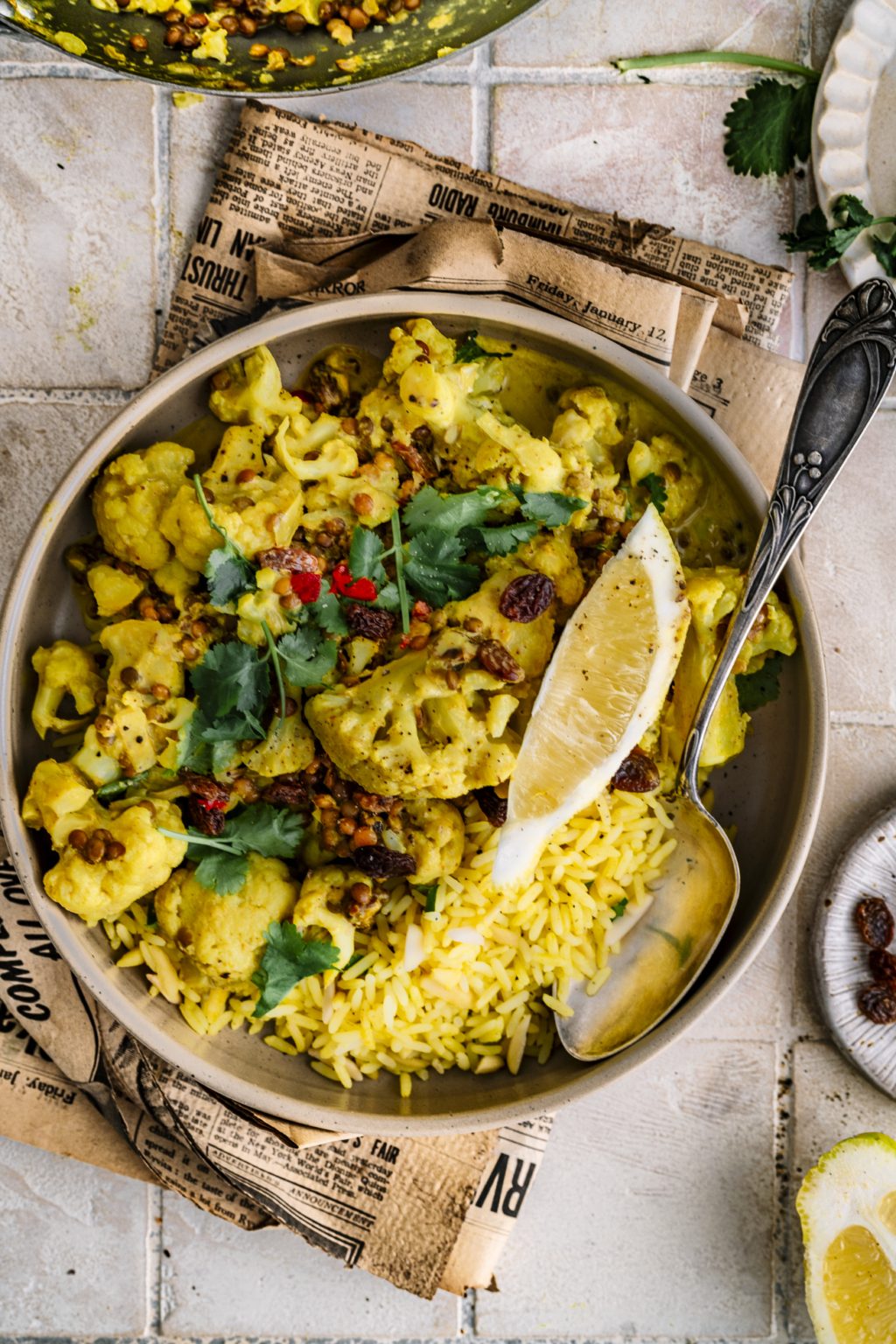 Das beste vegane Blumenkohl Korma - ein Rezept aus der indischen Aromaküche
