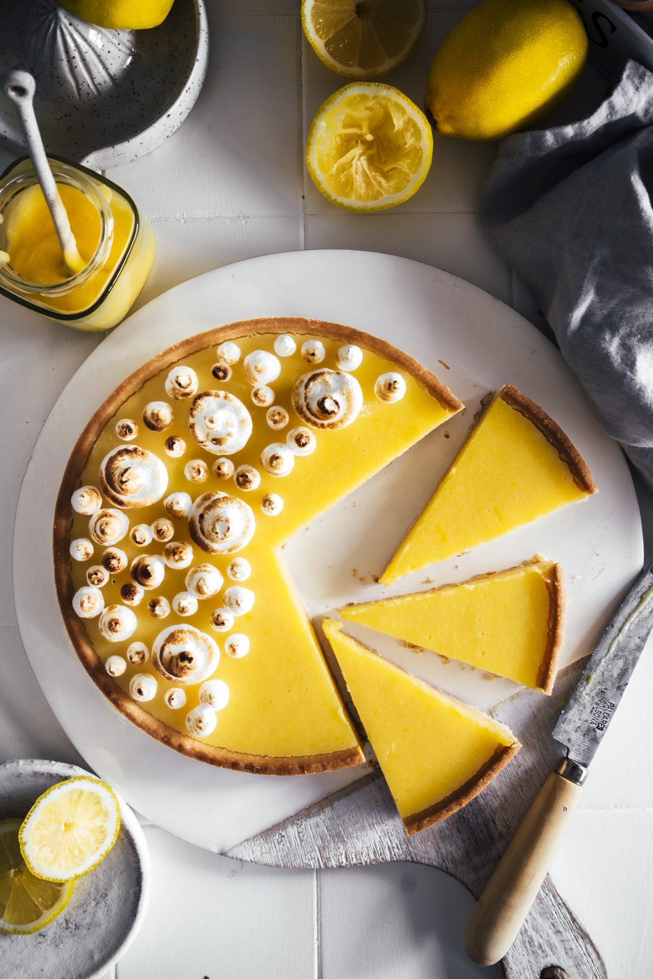 Meringue Zitronentarte