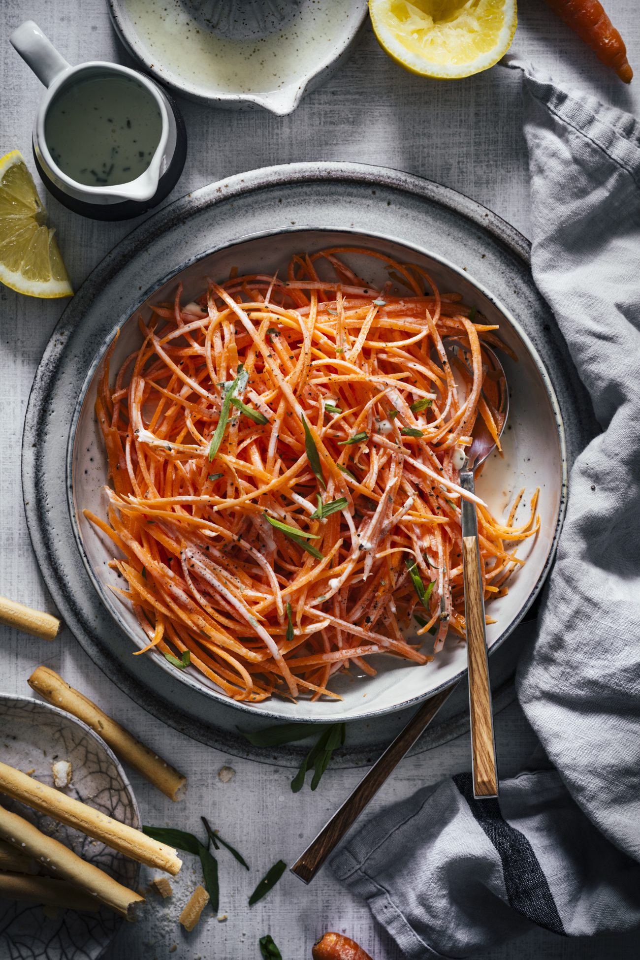 Einfacher Karottensalat