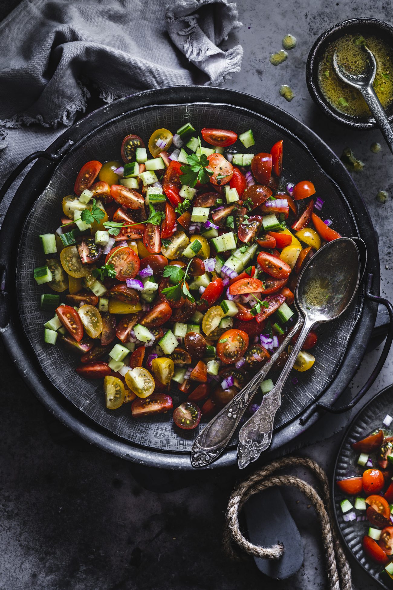 Persischer Tomaten Salat