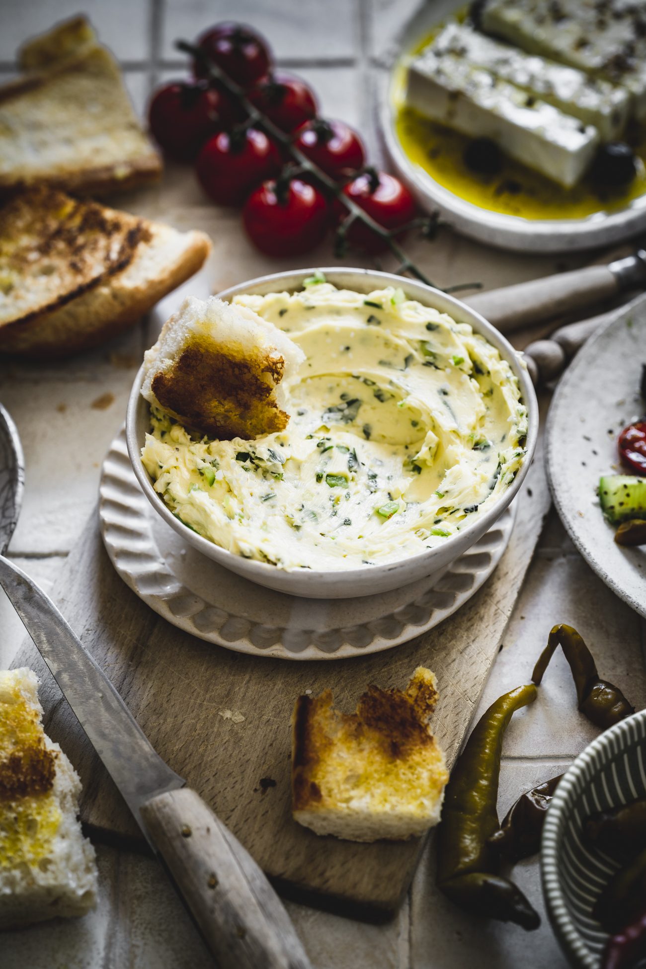 Kräuterbutter Tzatziki