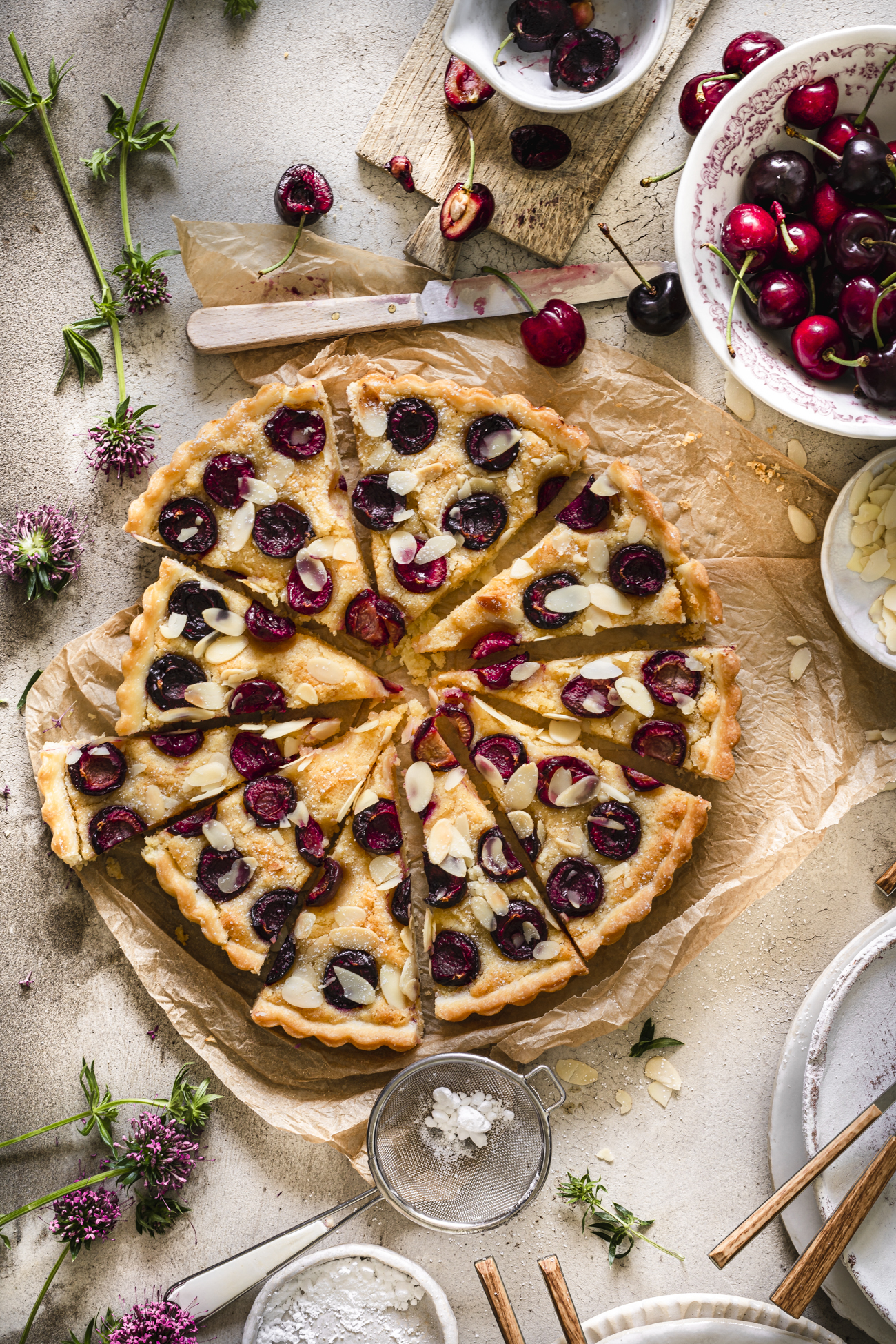 Frangipane Kirsch Tarte