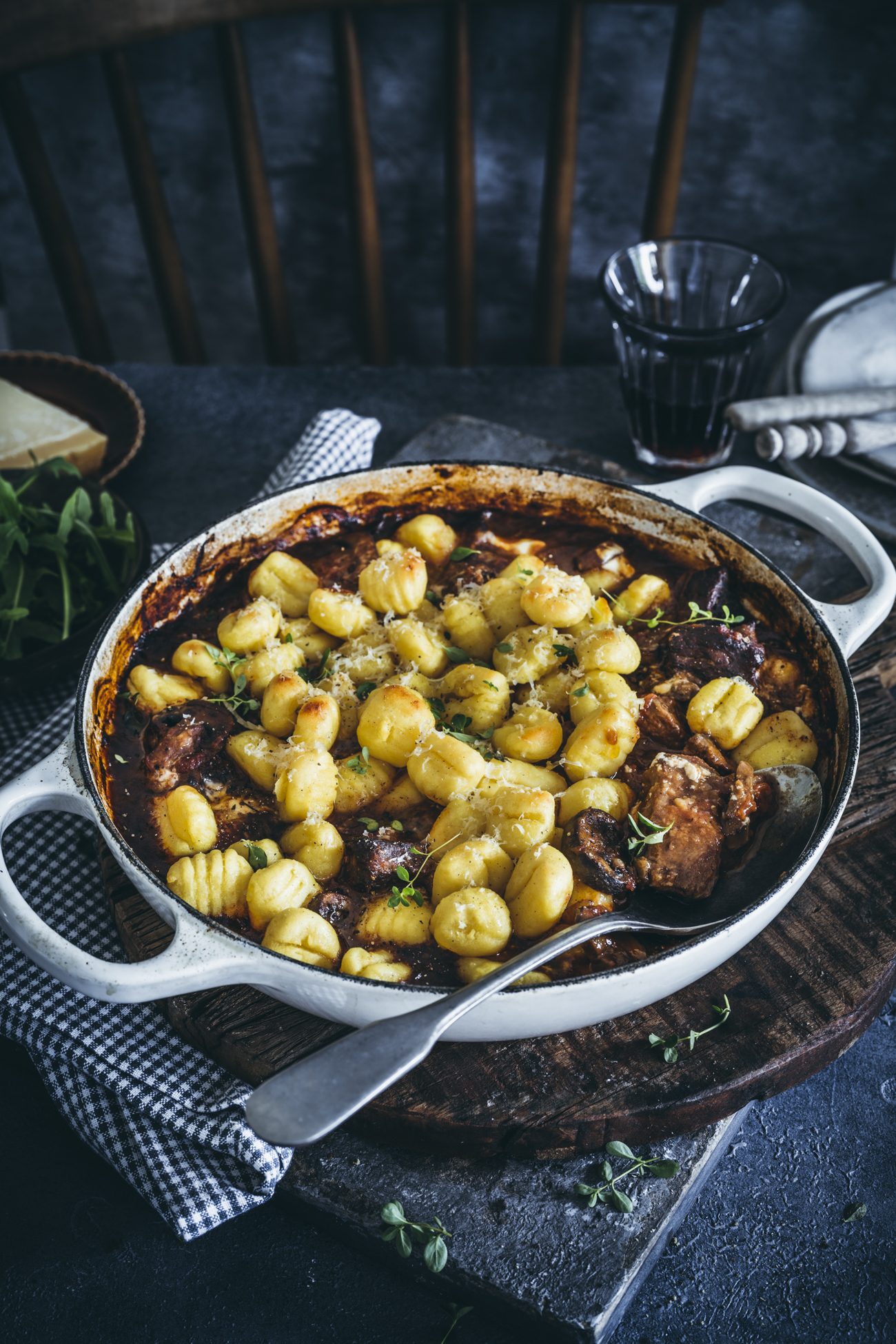 Beef Stroganoff Pfanne