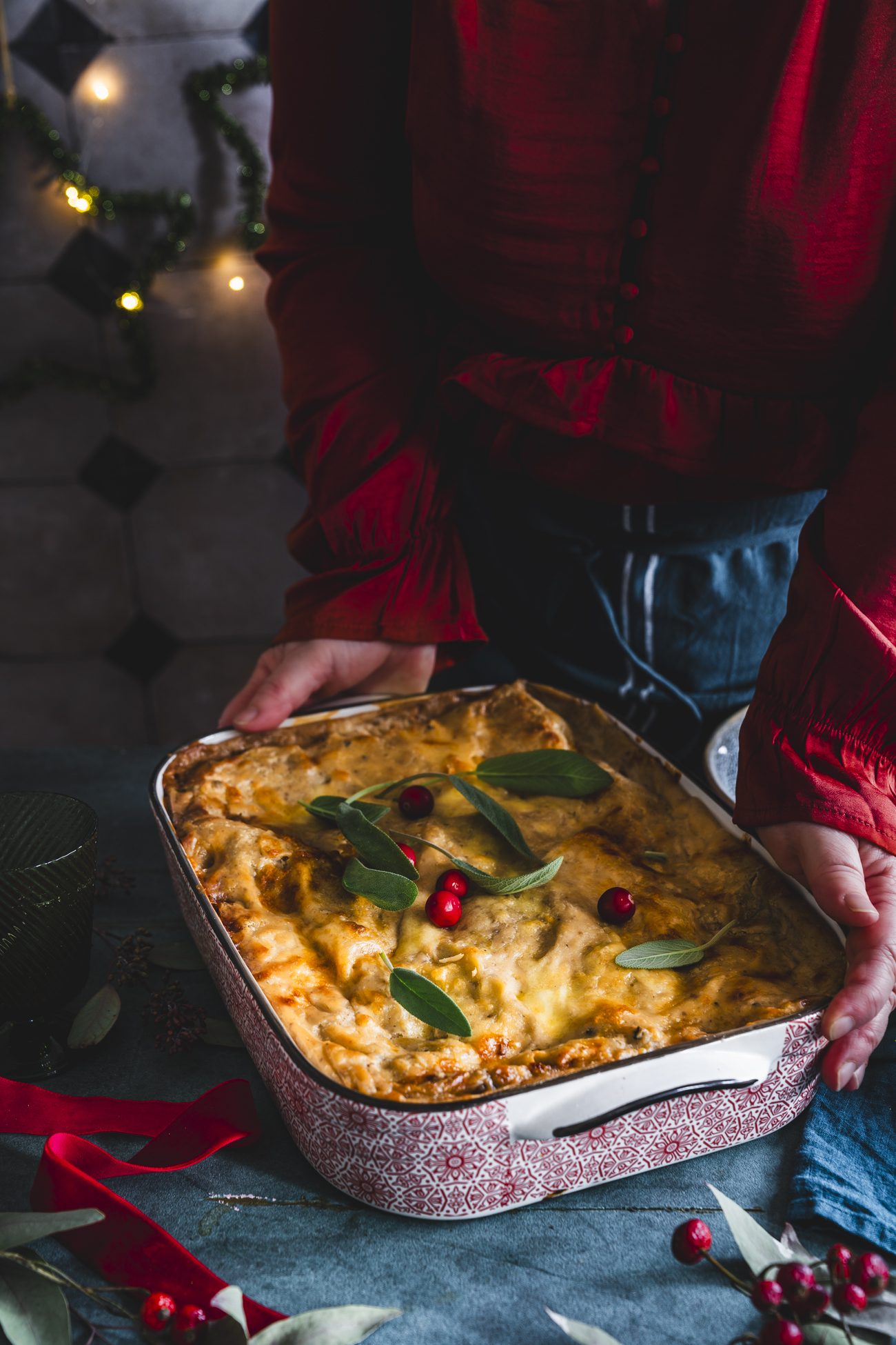 Weihnachts Lasagne