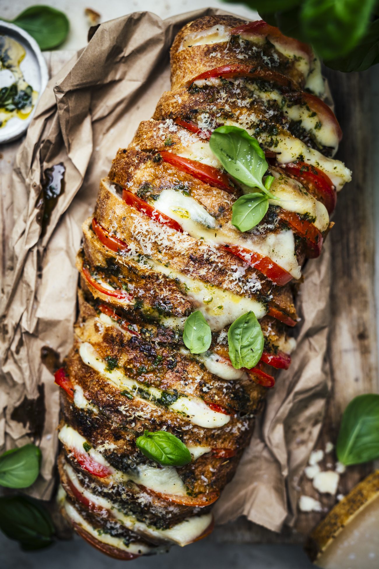 Ciabatta Caprese: Der Klassiker mit Tomate und Mozzarella