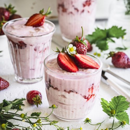 Unsere beste Erdbeer Mascarpone Crème