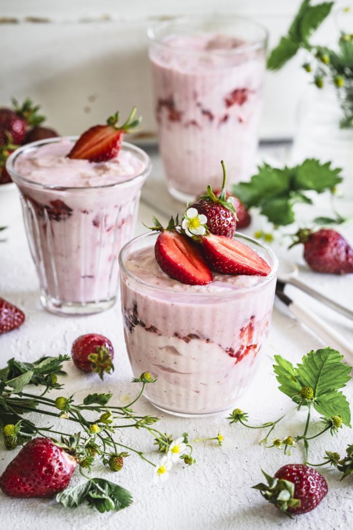 Unsere beste Erdbeer Mascarpone Crème
