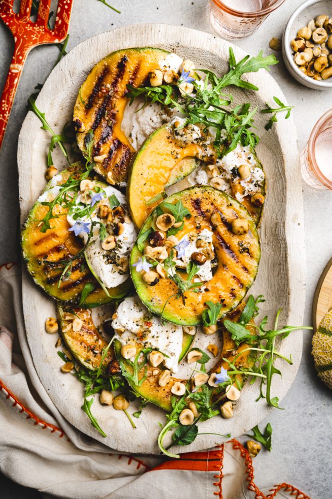 Melone mit Burrata