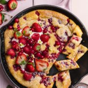 One Pan Johannisbeer Pfannkuchen