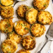 Rezept mit Zucchini Feta Taler