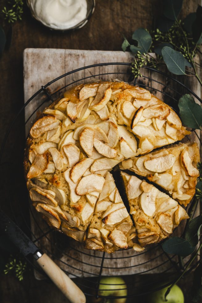 Saftiger Dorset Apfelkuchen